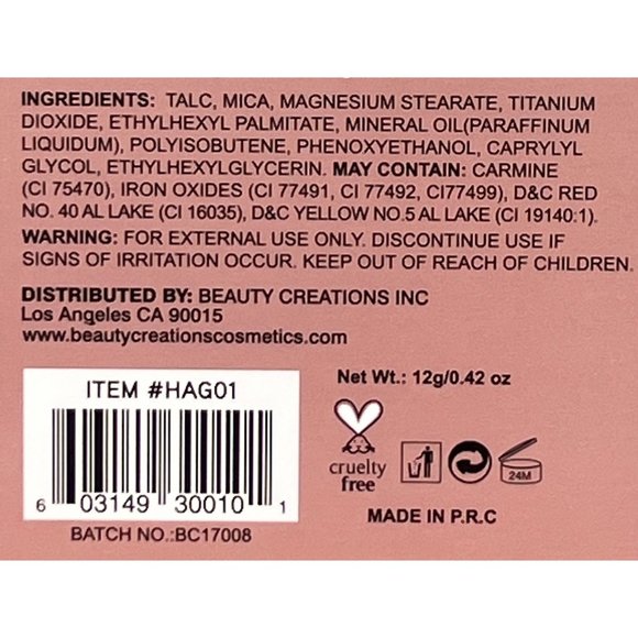 Beauty Creations - Angel Glow - Highlighter Palette - Picture 7 of 7